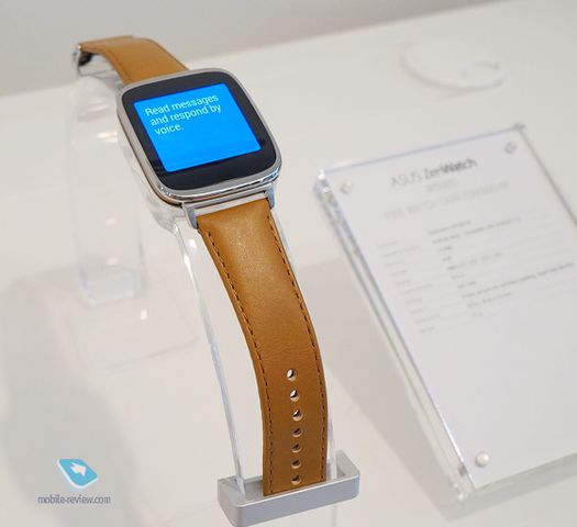 IFA 2014. Asus. Laptops and smartwatch ZenWatch