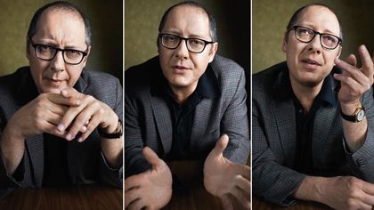 James Spader sure the script "Black List"
