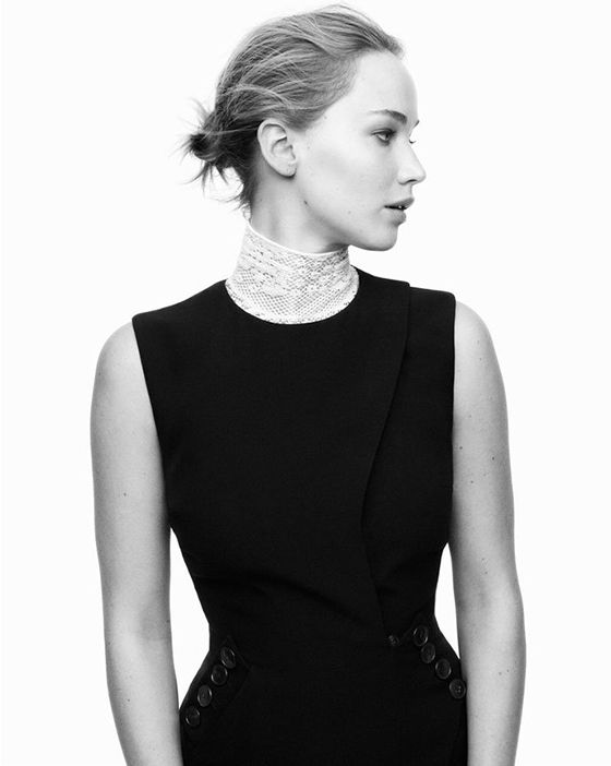 Jennifer Lawrence introduced a new collection DIOR