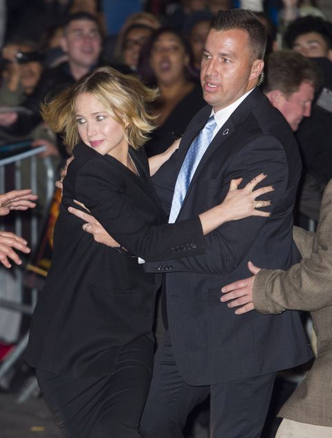Jennifer Lawrence lashed crowds