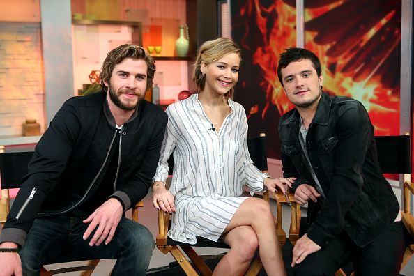 Jennifer Lawrence, Josh Hutcherson and Liam Hemsworth spoke about "The Hunger Games: Mockingjay. PART I »