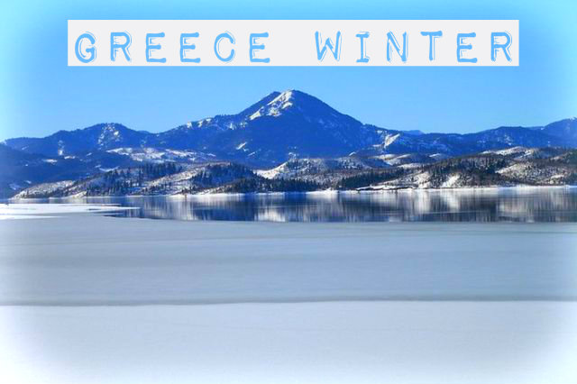 Greece winter - rest Greeks