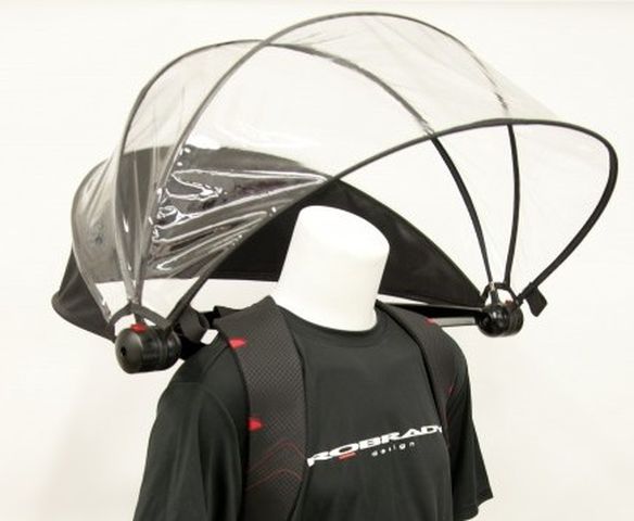 Released a new model of umbrella-hat Nubrella with fastening on the back