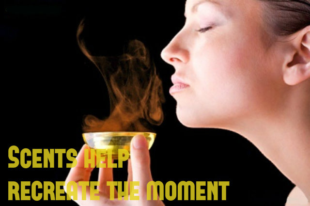 Scents help recreate the moment of death of famous people