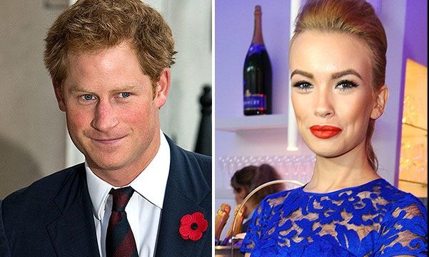 Media: Prince Harry meets with the model from Russia