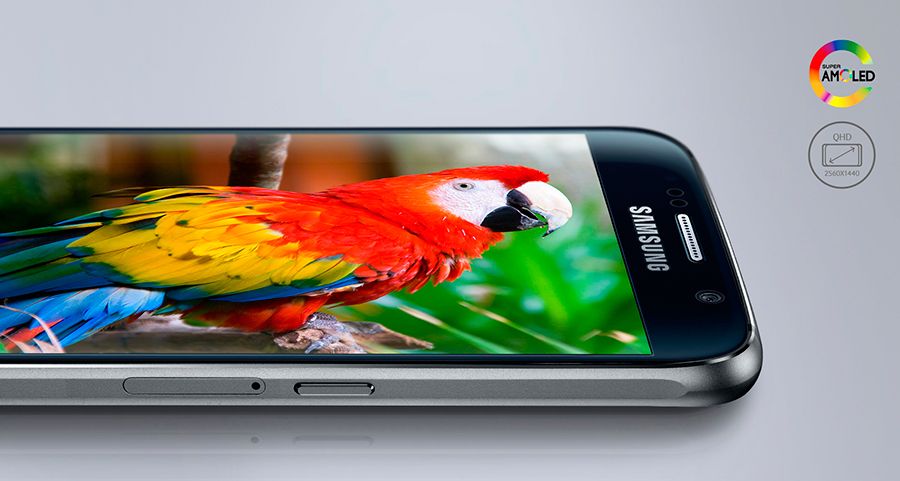 Review of Samsung Galaxy S6 G920F - powerful flagship glass with QHD-screen