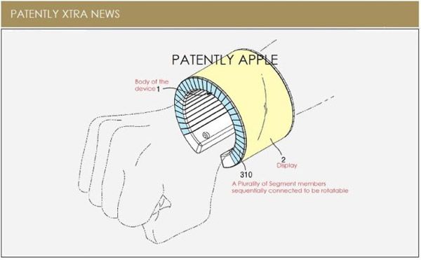 Samsung patented a smartphone capable of turning into a smart bracelet