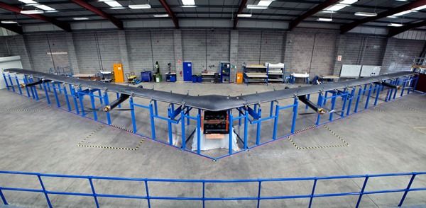 Facebook showed the final version of Internet drone Aquila