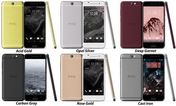 The Network has flowed image HTC One A9 in six colors