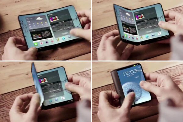 Samsung and LG are close to completing work on the folding smartphones