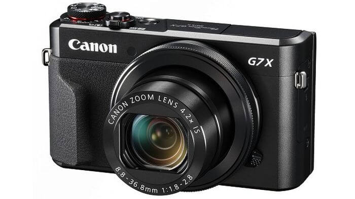 Canon PowerShot G7 X Mark II digital camera with a new DIGIC 7