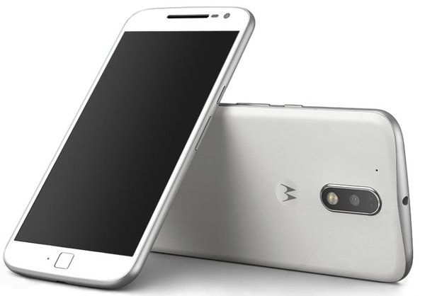 White Moto G4 with a fingerprint reader appeared on render image