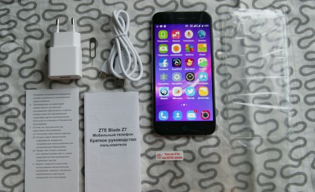 Review ZTE Blade Z7: stylish smartphone with LTE support