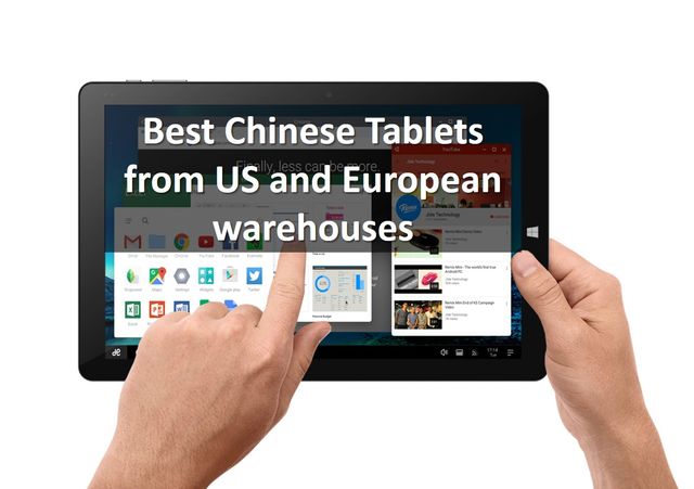 Best Chinese Tablets from US and European warehouses + coupons