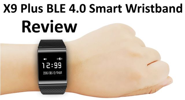 Review X9 Plus Smart WristBand: almost smartwatch for $20