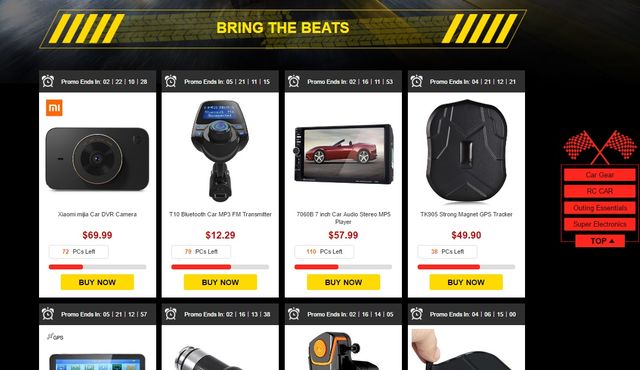GearBest Furious and Savings: Best Deals on DVR camera, MP5 player, navigator and more