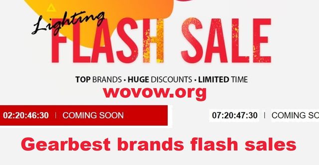 Lighting Flash Sale: Gearbest brands flash sales