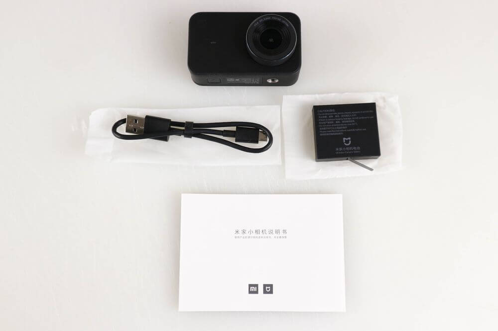 Review Xiaomi Mijia Camera Mini 4K packaging