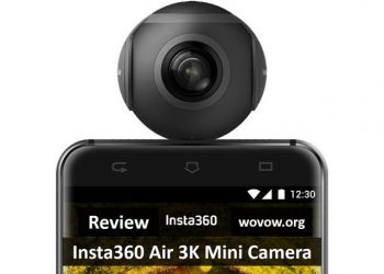 Review Insta360 Air 3K Mini Panoramic Camera for 100$