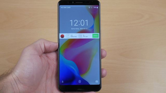 Cubot X18 Plus review smartphone: curved display and Android 8.0 Oreo out of the box