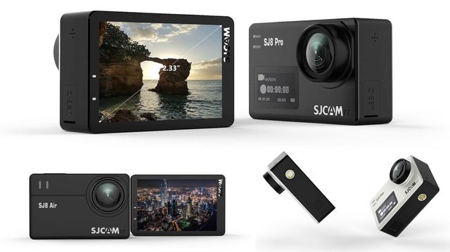 Review of three new Sjcam cameras - SJ8 Air, SJ8 Plus and SJ8 Pro