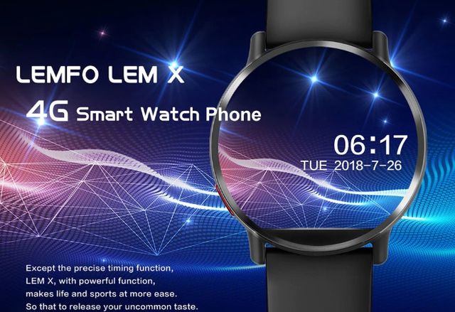LEMFO LEM X Review: A smart watch with a large LCD display