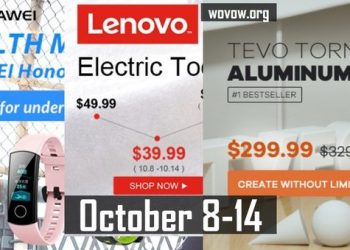 Sales and Promotions on GearBest [October 8-14, 2018]