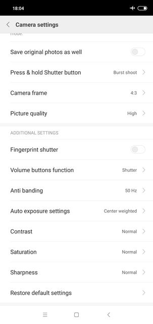 Xiaomi Redmi Note 6 Pro REVIEW camera app settings