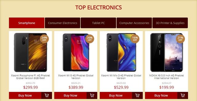 Chinese Lunar New Year Sale: First Sale GearBest 2019