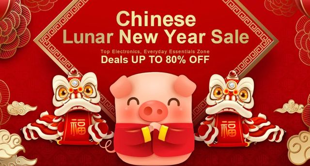 Chinese Lunar New Year Sale 2019 on GearBest: Here's What You Need to Know!