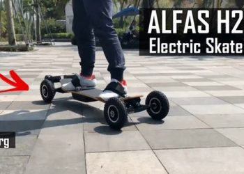 ALFAS H2C 01 First REVIEW: This Electric skateboard is a BEAST!