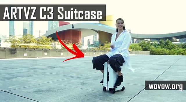ARTVZ C3 First REVIEW: Automatic Suitcase Will Follow You Anywhere!