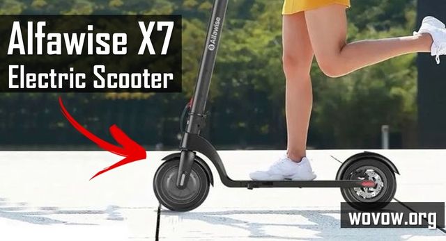 Alfawise X7 First REVIEW: Affordable Folding Electric Scooter 2019