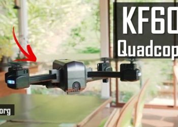 KF607 First REVIEW: Folding 4K Drone with Two Cameras 2019