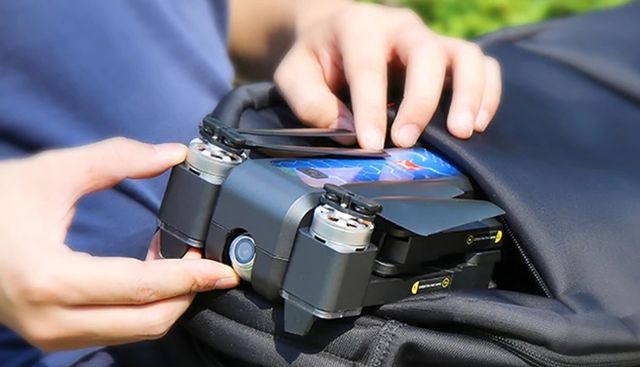 MJX B4W FIRST REVIEW: Folding quadrocopter with 2K camera