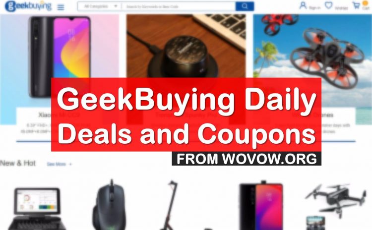 Geekbuying Daily Deals and Coupons