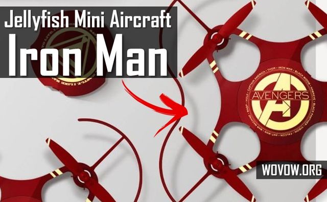Jellyfish Mini Aircraft Iron Man First REVIEW: The New Drone For Avengers Fans!