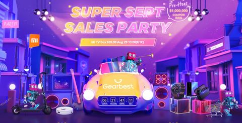 Super Sept Sales Party on GearBest