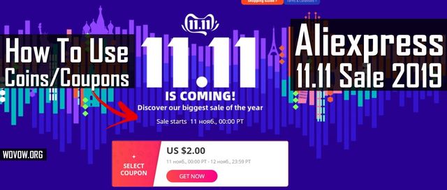 How To Save and Use Coins/Coupons on Aliexpress 11.11 Sale 2019