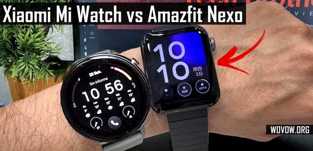 Xiaomi Mi Watch vs Amazfit Nexo: Compare Best Xiaomi Smartwatches 2019!