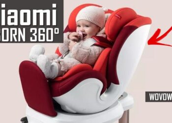 Xiaomi QBORN 360° First REVIEW: Child Car Seat With 360 Degree Rotation