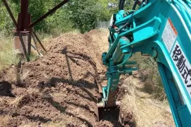 მინიექსკავატორის მომსახურება