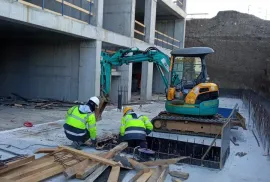 მინიექსკავატორის მომსახურება