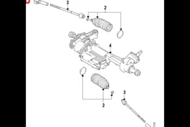 Autoparts, Suspension system and control mechanism, Rods, FORD 