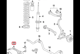 Autoparts, Suspension system and control mechanism, Control Arm, DODGE 