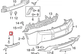 Autoparts, Body Parts, bumper protector, CHEVROLET 