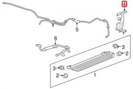 Autoparts, Cooling system, Radiator bracket, CHEVROLET 