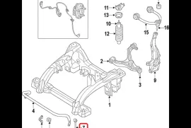 Autoparts, Suspension system and control mechanism, Stabilizer, JEEP 