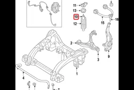 Autoparts, Suspension system and control mechanism, Shock Absorber, JEEP 