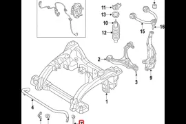 Autoparts, Suspension system and control mechanism, Stabilizer, JEEP 